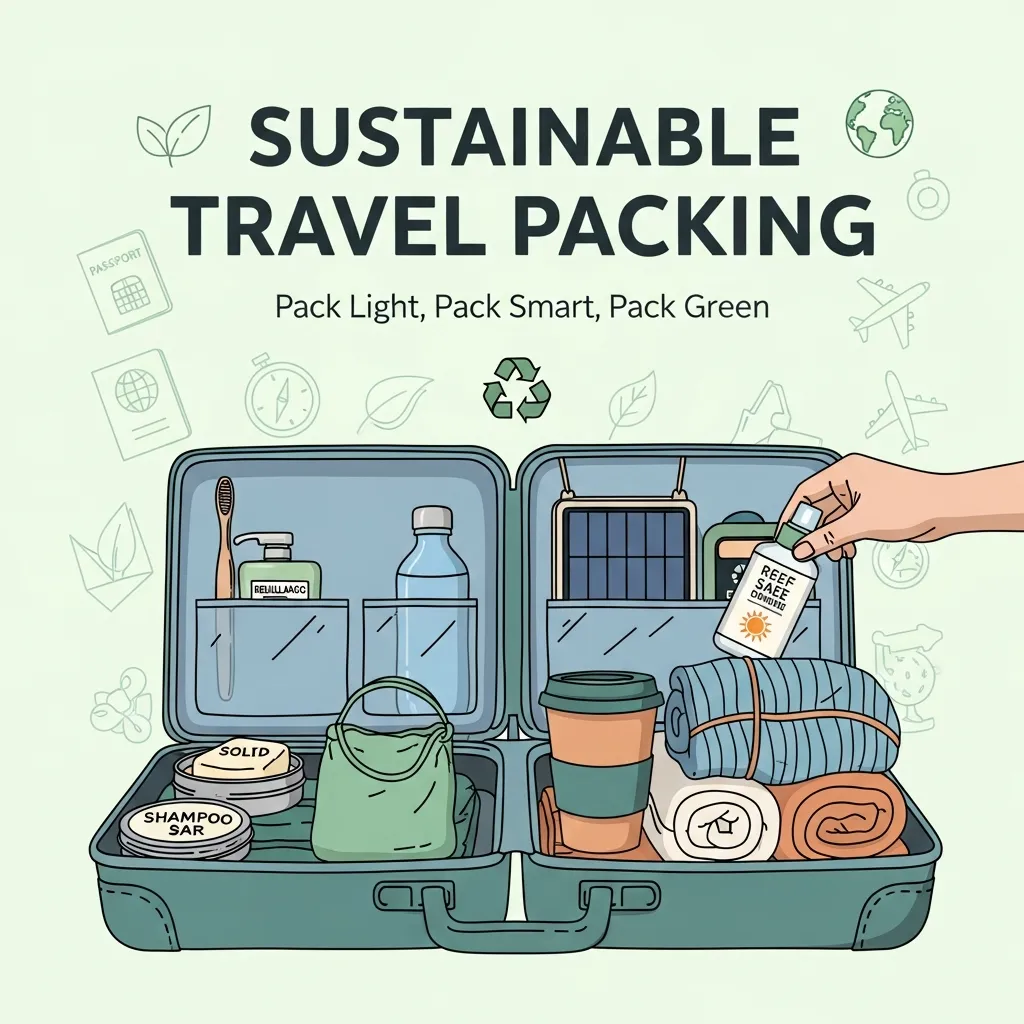Sustainable Travel Packing