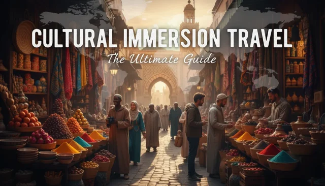 Cultural Immersion Travel The Ultimate Guide