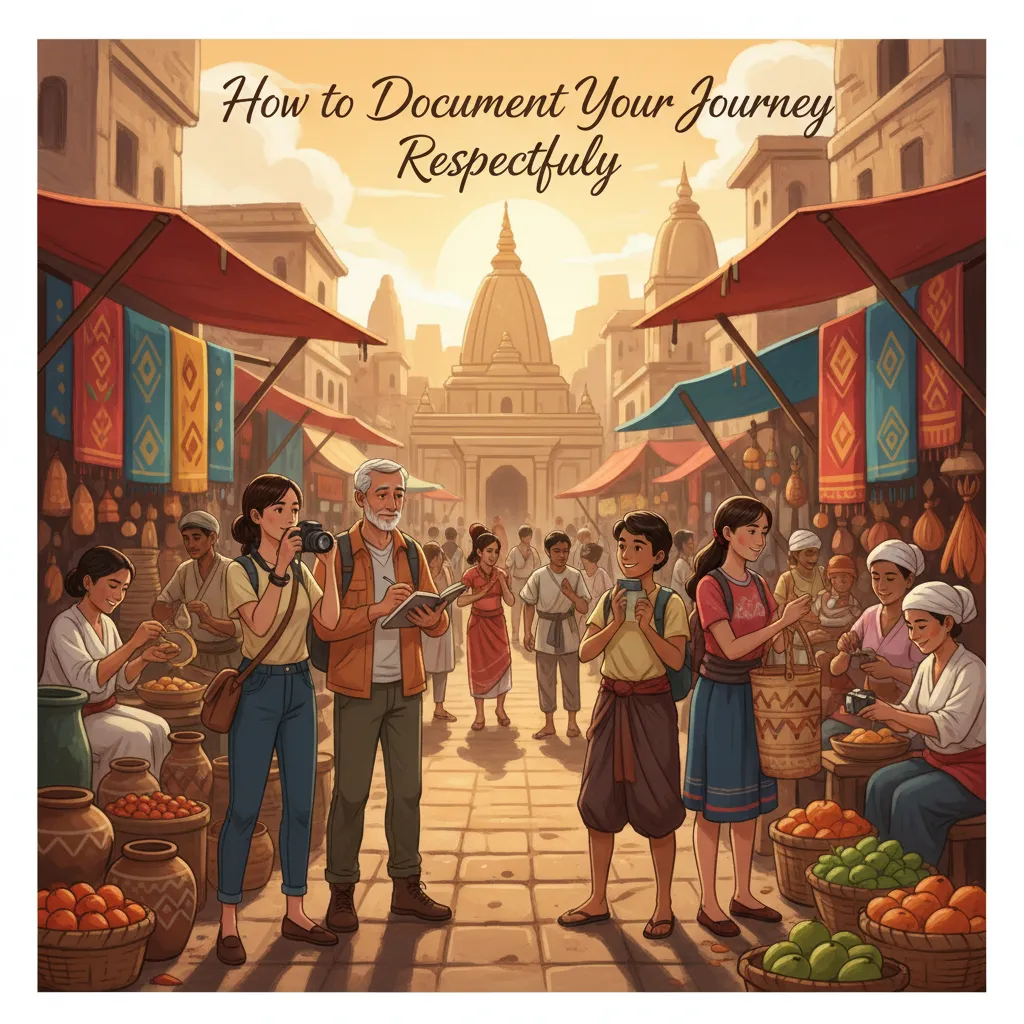 How to Document Your Journey Respectfully