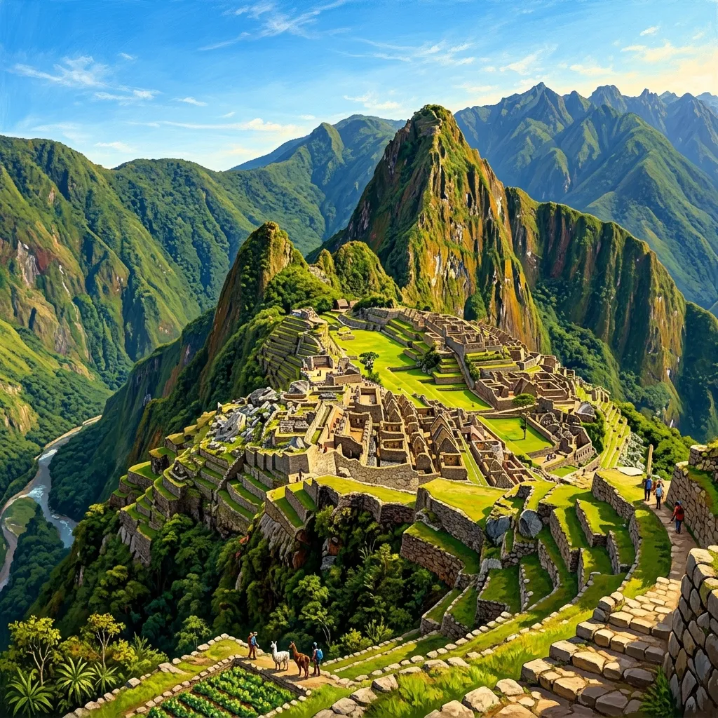 The Breathtaking Heights of Machu Picchu, Peru