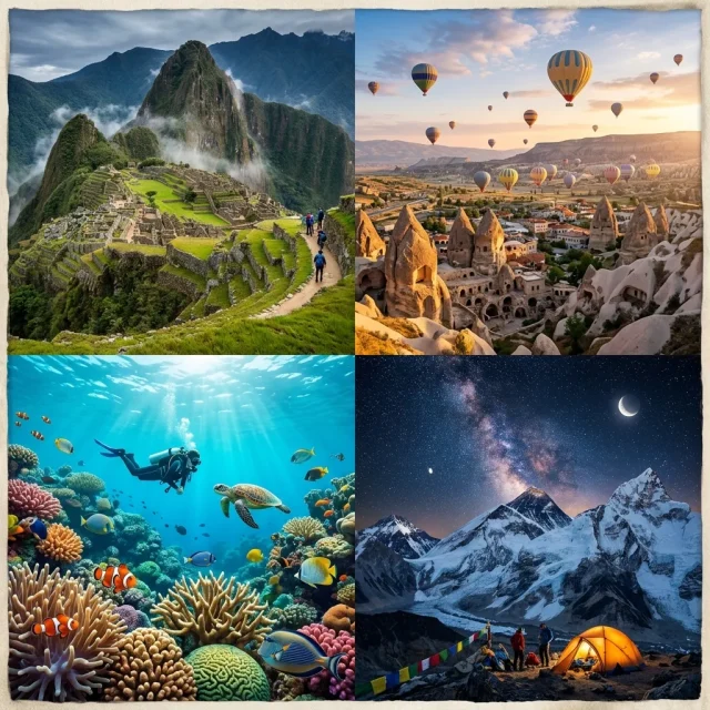 The Most Exotic Places in the World to Visit Once in a Lifetime The Most Exotic Places in the World to Visit Once in a Lifetime